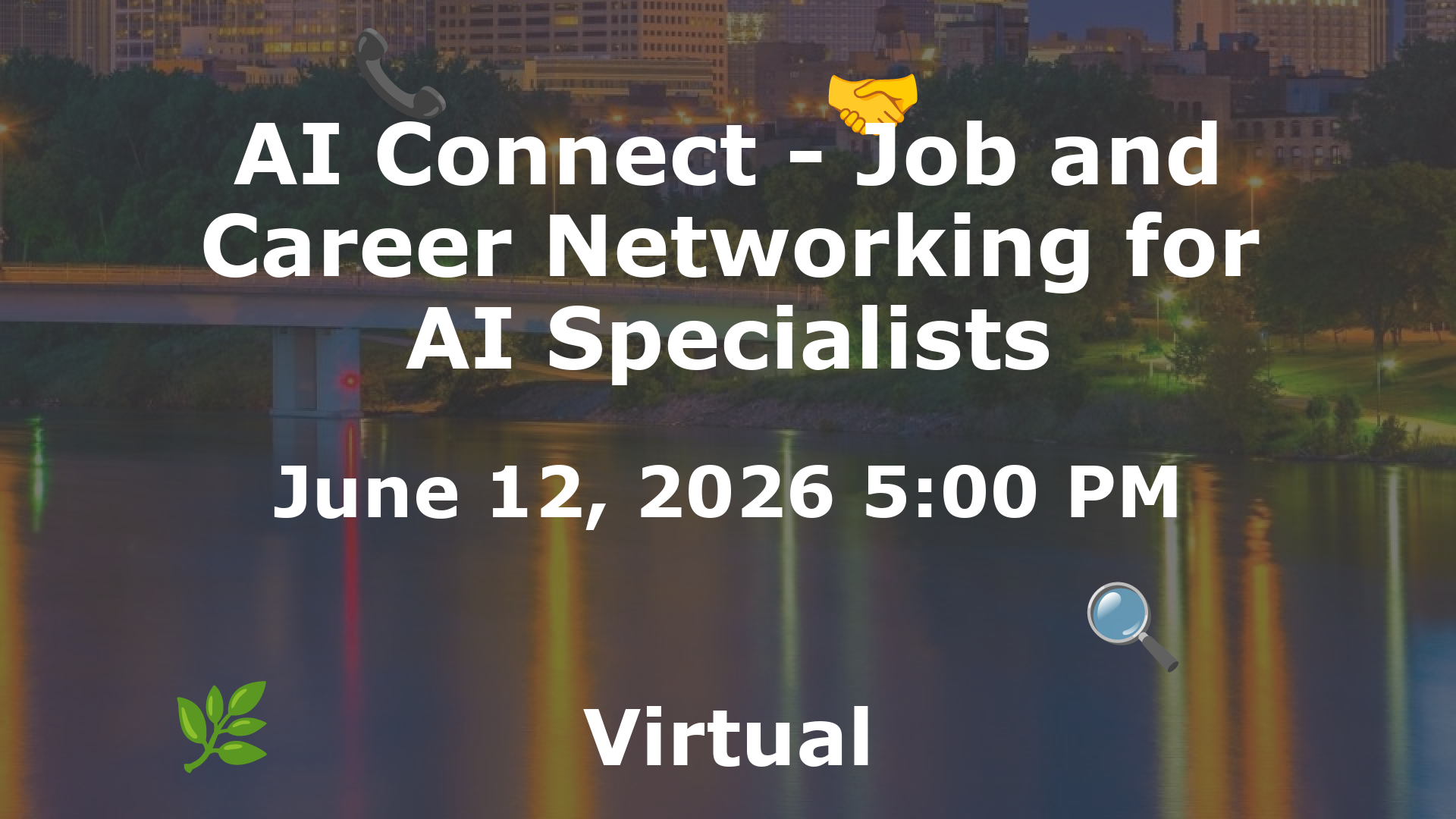 AI Connect - Job and Career Networking for AI Specialists event image